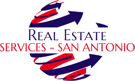 A logo for real estate services san antonio.